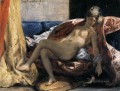 Woman with a Parrot Romantic Eugene Delacroix